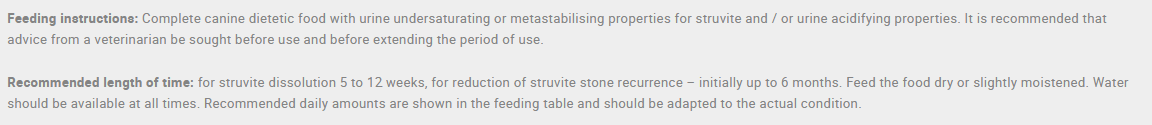 Calibra Struvite Urinary Dog Food - dspetstore.com