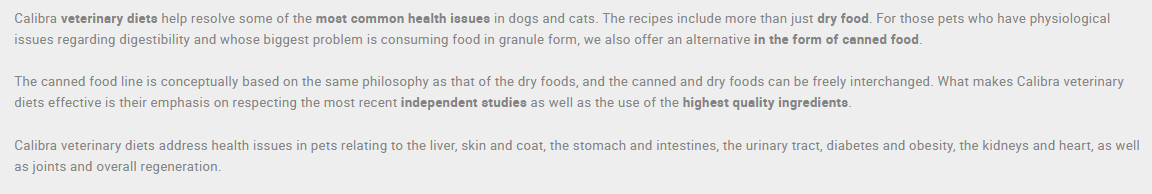 Calibra Struvite Urinary Dog Food - dspetstore.com