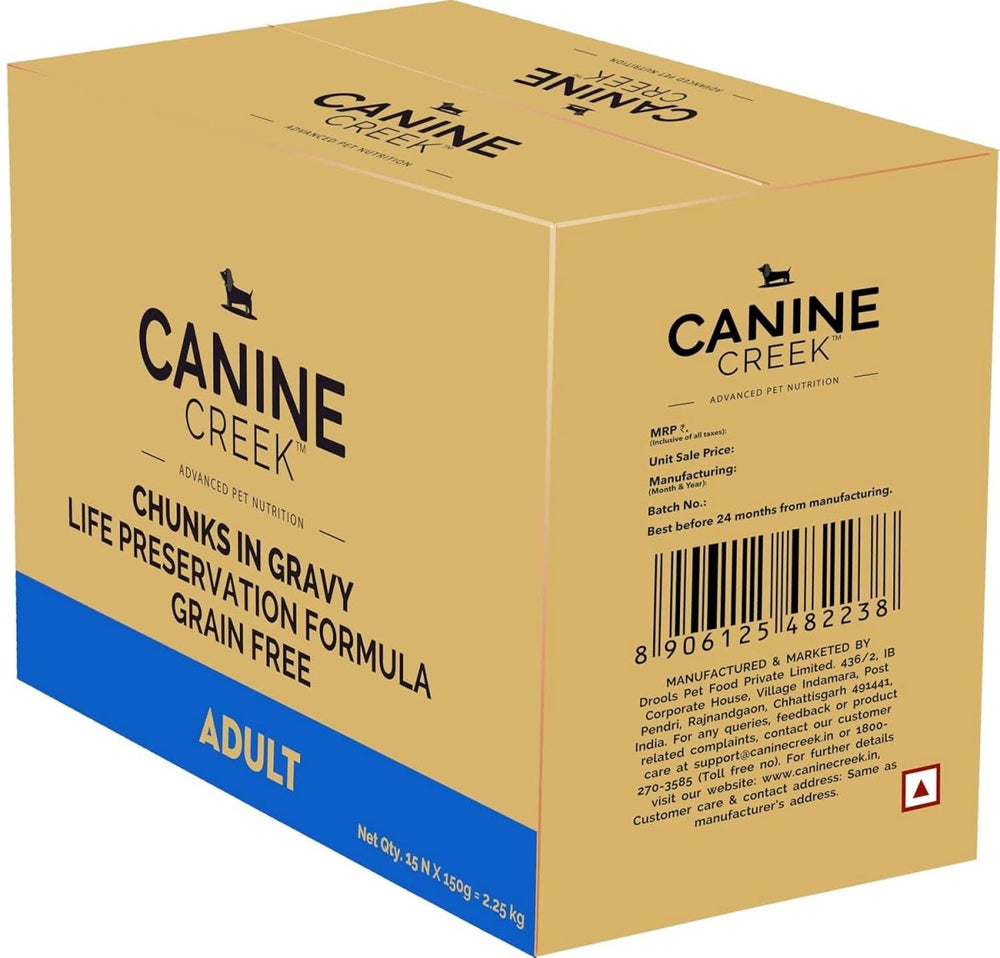 Canine Creek Adult Wet Dog Food Real Chicken Gravy - dspetstore.com
