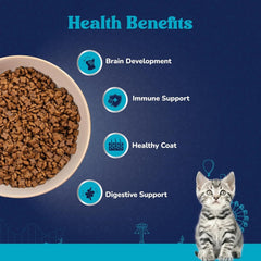 Carniwel Fresh Fish and Shrimp For Kitten Cat Dry Food - dspetstore.com