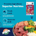Carniwel Fresh Lamb Adult Large Breed Dry Dog Food - dspetstore.com