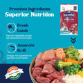 Carniwel Fresh Lamb Dry Dog Food for Small Breed Dog - dspetstore.com