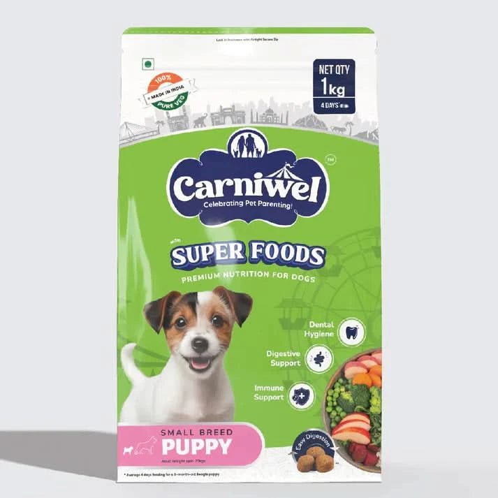 Carniwel with Veg Superfoods, Dry Dog Food for Small Dog, Puppy - dspetstore.com