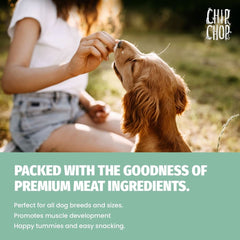 Chip Chops Chicken and Codfish Rolls Dog Treats - dspetstore.com