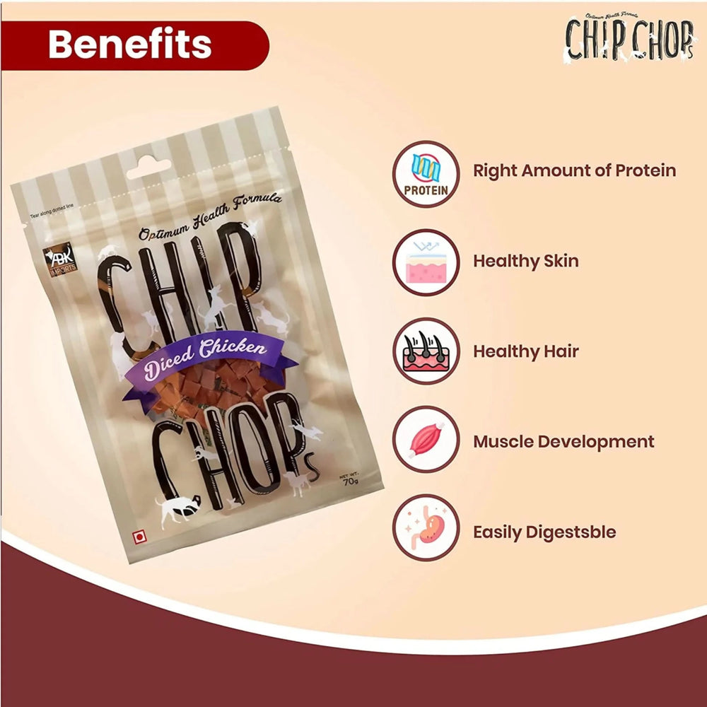 Chip Chops Chicken Pasta Dog Treats - dspetstore.com