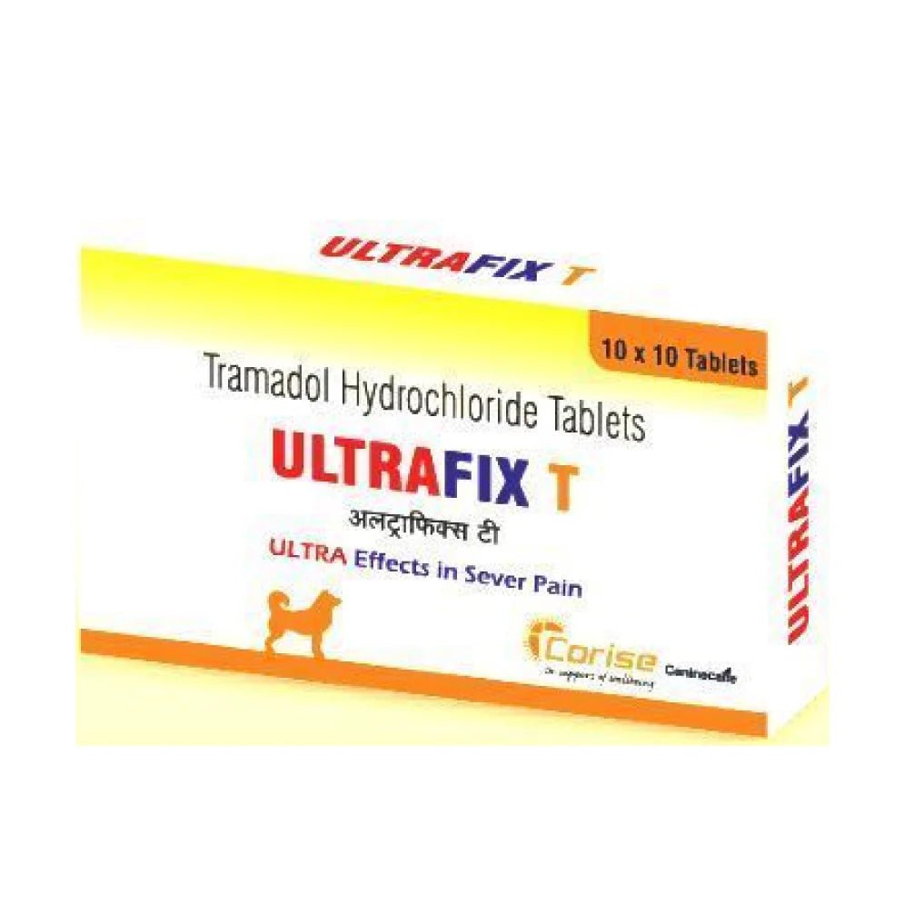 Corise Ultrafix T (Tramadol Hydrochloride) Tablets for Dogs and Cats - dspetstore.com