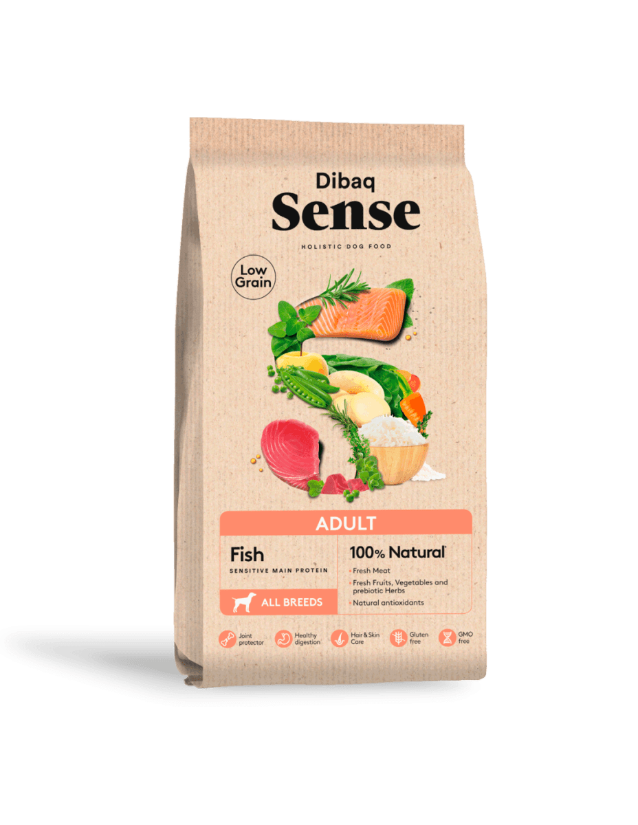 DIBAQ Sense Adult Dog Food Low Grain Fish - dspetstore.com