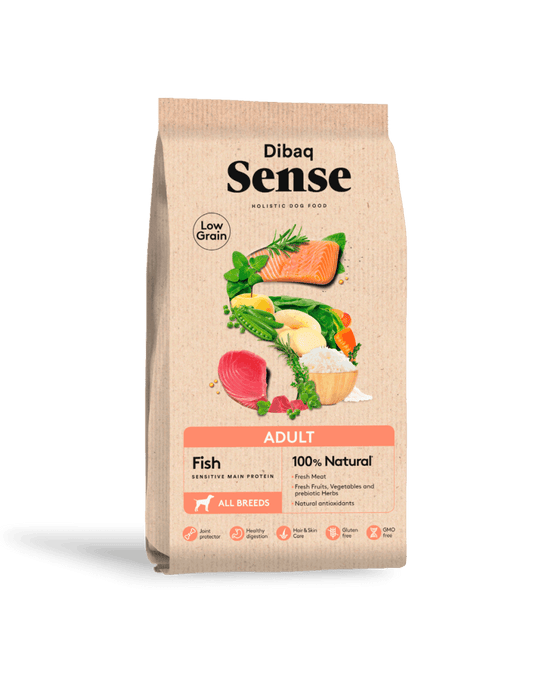 DIBAQ Sense Adult Dog Food Low Grain Fish - dspetstore.com