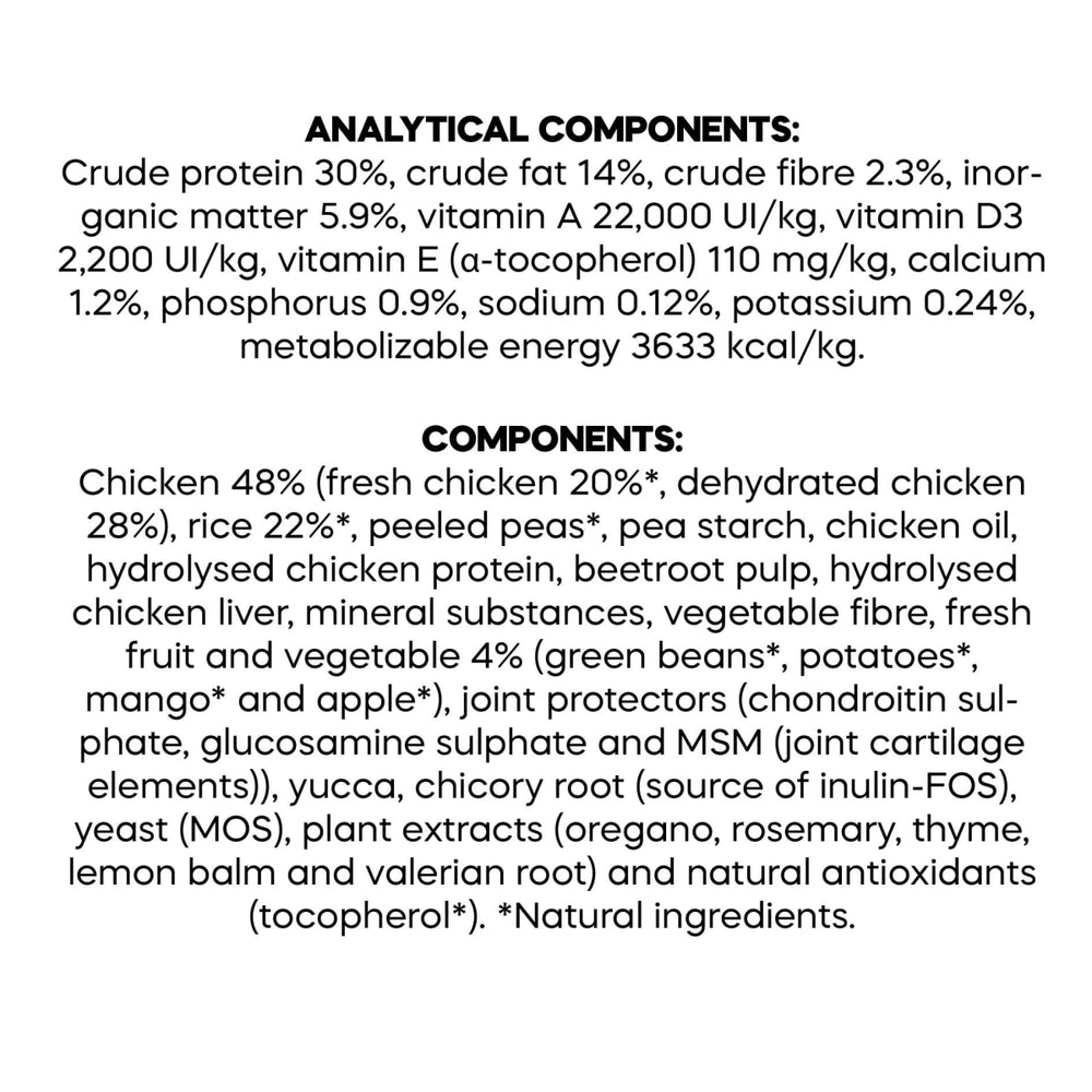 DIBAQ Sense Dog Low Grain Puppy Food with Chicken - dspetstore.com