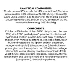 DIBAQ Sense Dog Low Grain Puppy Food with Chicken - dspetstore.com