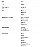 Dibaq Sense Low Grain Adult Chicken Dog Food - dspetstore.com