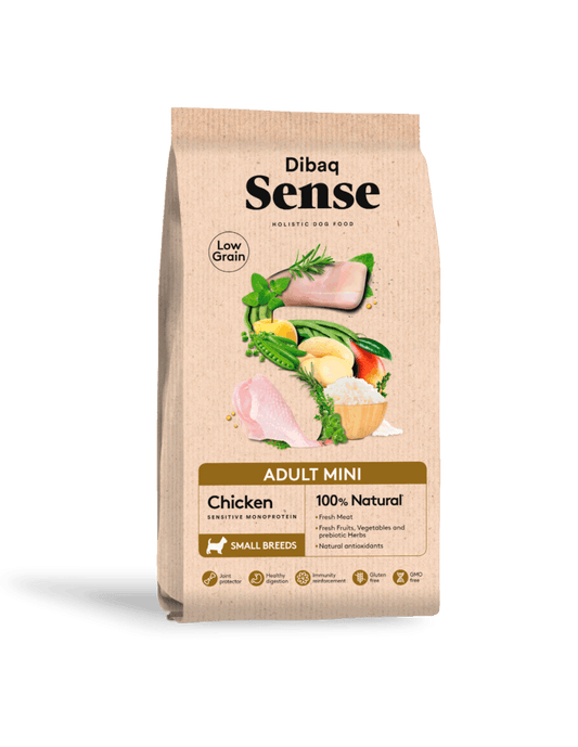 Dibaq Sense Low Grain Adult Mini Chicken - dspetstore.com