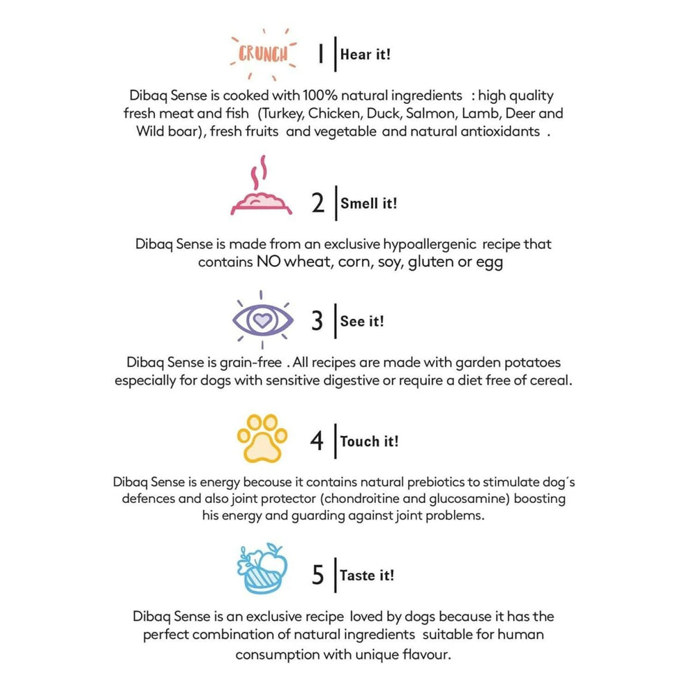 Dibaq Sense Puppy Dog Food Turkey and Salmon - dspetstore.com