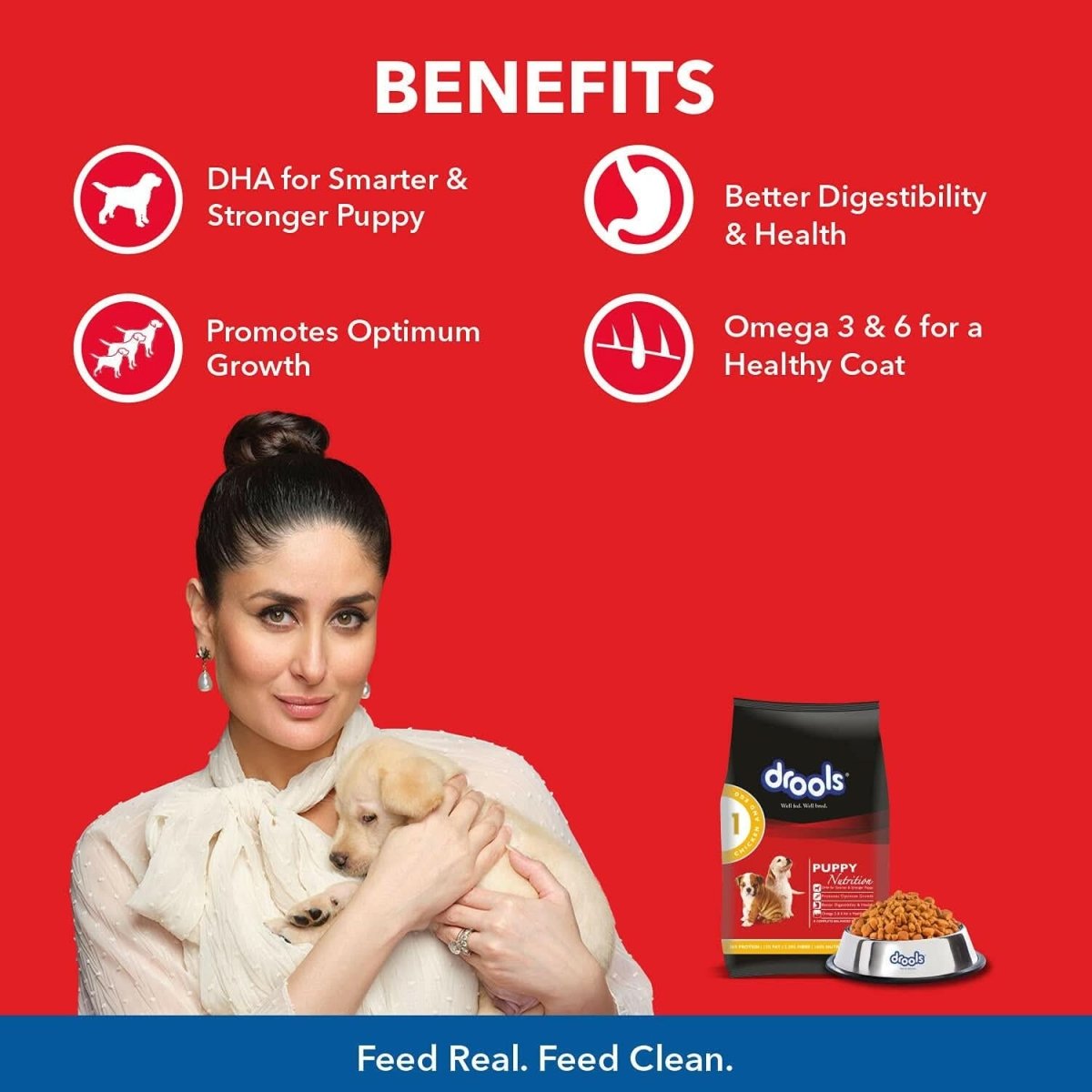 Drools Chicken & Egg Dry Puppy Dog Food - dspetstore.com