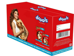 Drools Puppy Wet Dog Food Real Chicken and Chicken Liver Chunks in Gravy - dspetstore.com