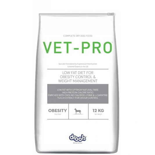 Drools Vet Pro Obesity Dry Dog Food - dspetstore.com