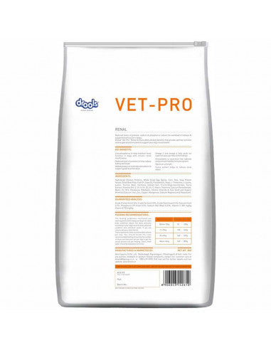 Drools Vet Pro Renal Dog Food.