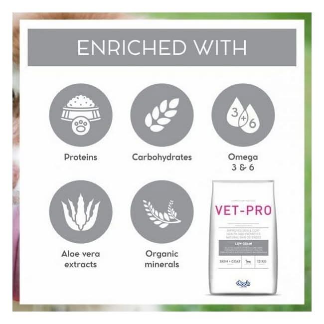 Drools Vet Pro Skin And Coat Dog Food - dspetstore.com