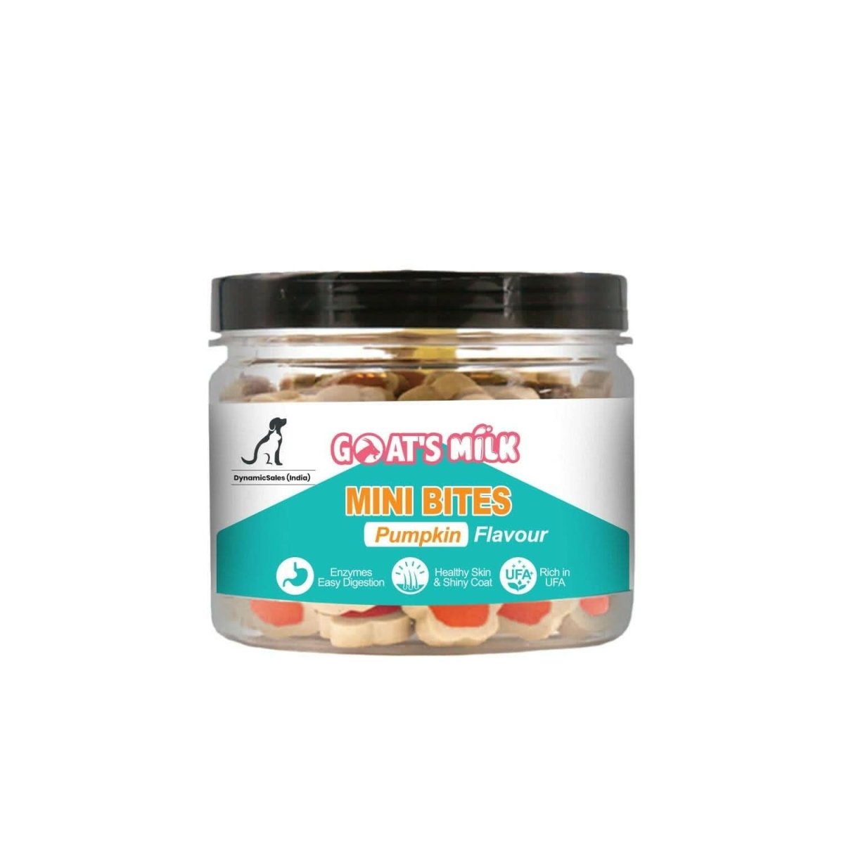 DynamicSales Hypoallergenic Dog Treats – Healthy Skin & Coat Mini Bites, Pumpkin Flavour - dspetstore.com
