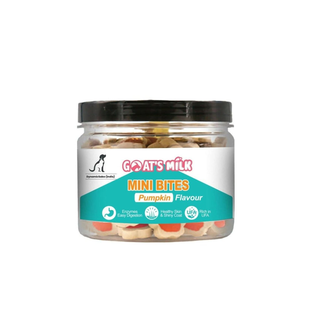 DynamicSales Hypoallergenic Dog Treats – Healthy Skin & Coat Mini Bites, Pumpkin Flavour - dspetstore.com