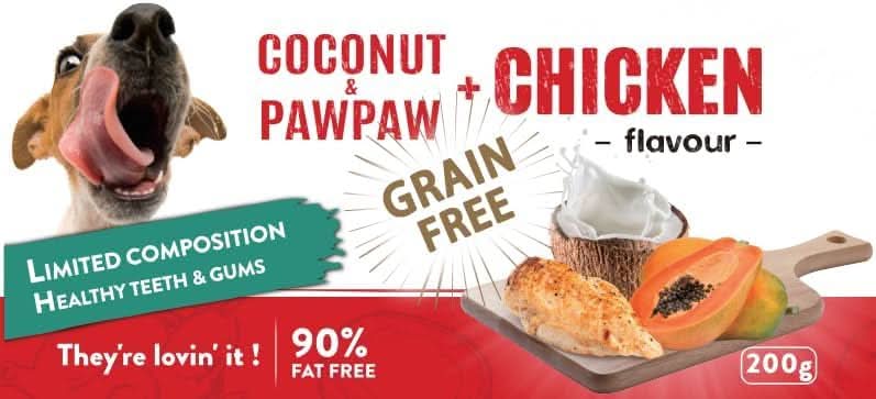 DynamicSales (India) Dog Training Treats Coconut & Chicken - dspetstore.com