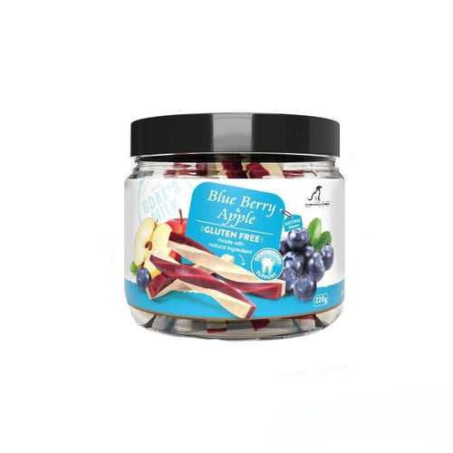 DynamicSales (India) Hypoallergenic Dog Treats – Twisted Jerky with Blueberry & Apple Flavour - dspetstore.com
