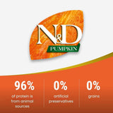 Farmina N&D Pumpkin Lamb & Blueberry Grain Free Adult Medium Maxi Dog Dry Food - dspetstore.com
