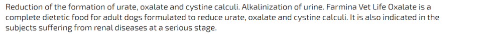 Farmina Vet Life Oxalate Dry Dog Food, 2 kg - dspetstore.com