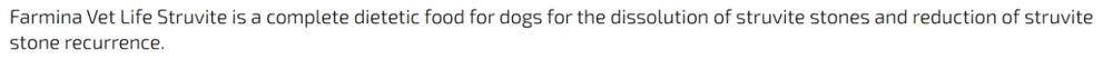 Farmina Vet Life Struvite Dry Dog Food - dspetstore.com