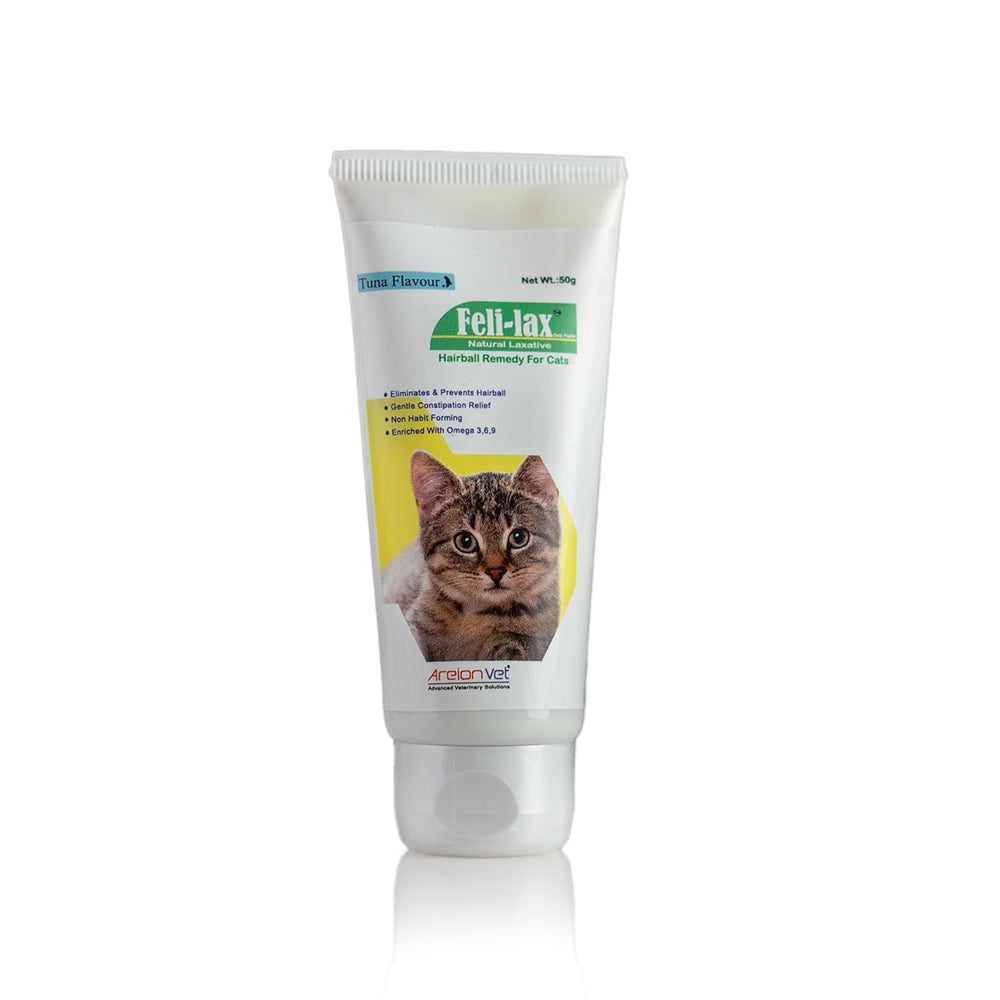 Tube of Feli-Lax for hairball and constipation