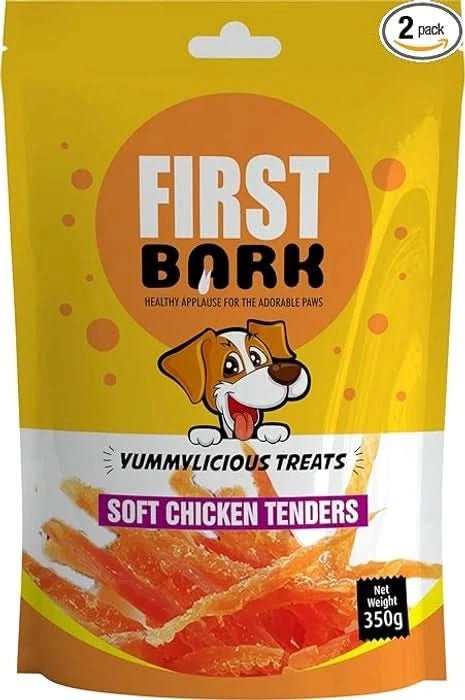 First Bark Soft Chicken Tenders Dog Treats, 70g - dspetstore.com