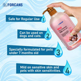 Forcans Mild Olive Shampoo for Puppies & Kitten, 750 ml - dspetstore.com