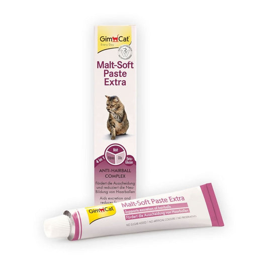GimCat Malt Soft Paste Extra Anti Hairball (50g) - dspetstore.com