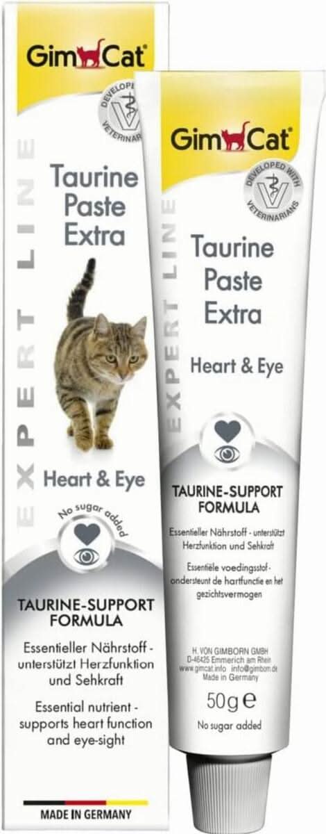 Gimcat Taurine Support Paste For Cats (50g) - dspetstore.com