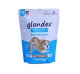 Glandex Anal Gland Supplement packaging for dogs on a white background