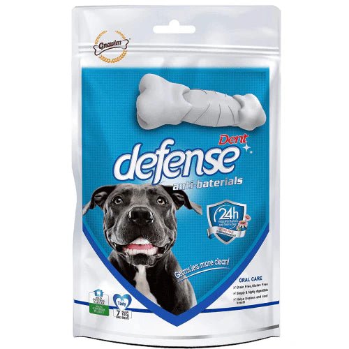 Gnawlers Defense Dent Dental Care Chew Bones For Dogs - dspetstore.com