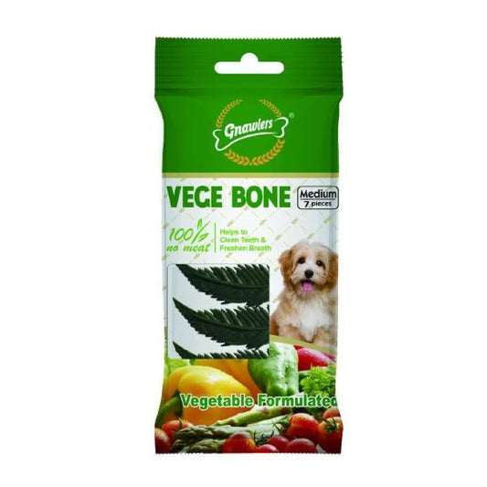 Gnawlers Vegetable Bone Dog Treats - dspetstore.com