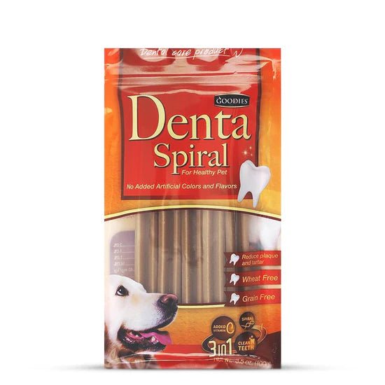 Goodies Denta Spiral Dog Treats - dspetstore.com