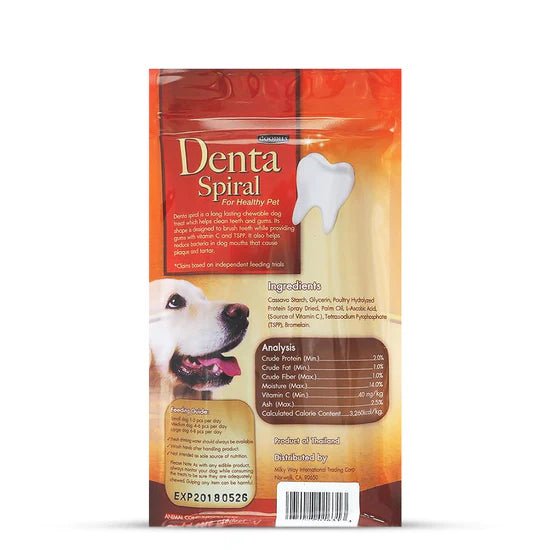 Goodies Denta Spiral Dog Treats - dspetstore.com