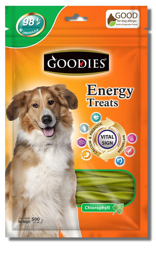 Goodies Energy Treats Chlorophyll Flavoured Dog Treats - dspetstore.com