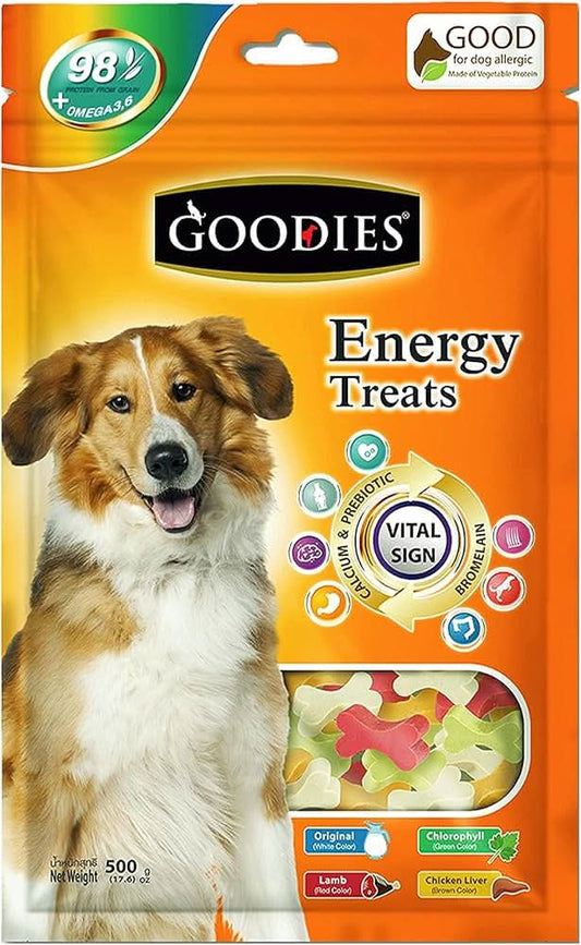 Goodies Mix Flavor Dog Bone Treat 500g - dspetstore.com