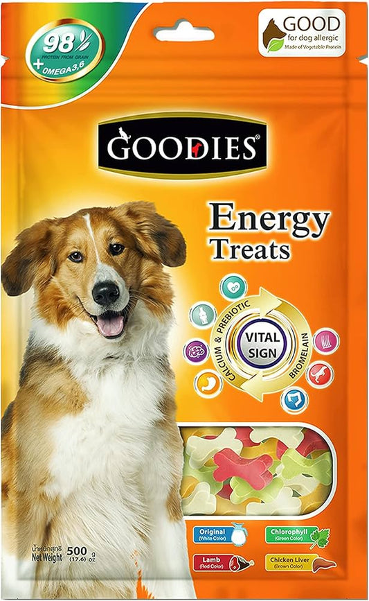 Goodies Mix Flavor Dog Bone Treat 500g.