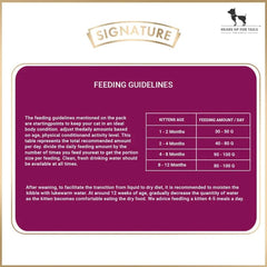 Grain Zero Signature Kitten Dry Food - dspetstore.com