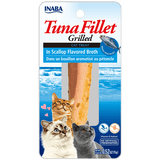 INABA Churu Tuna Fillet Tuna & Scallop Broth Cat Treats USA502A, 15 g (Pack of 1) - dspetstore.com