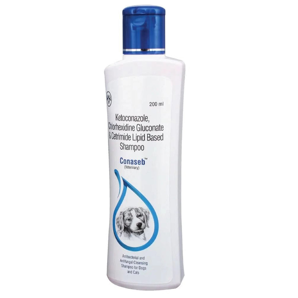 Intas Conaseb Antibacterial Antifungal Shampoo for Dogs & Cats - dspetstore.com