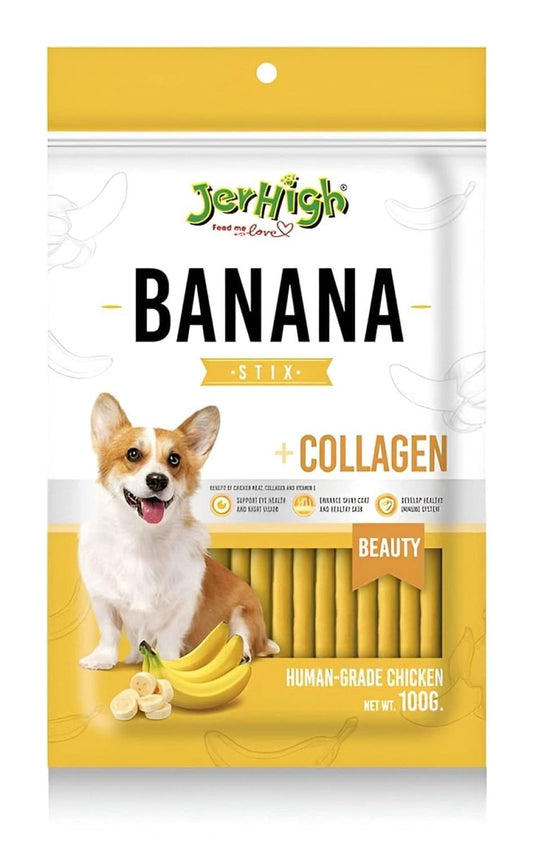Jerhigh Dog Treats Banana - dspetstore.com