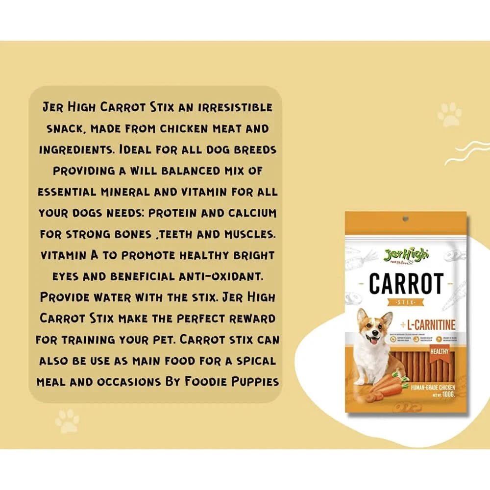 Jerhigh Dog Treats Carrot - dspetstore.com