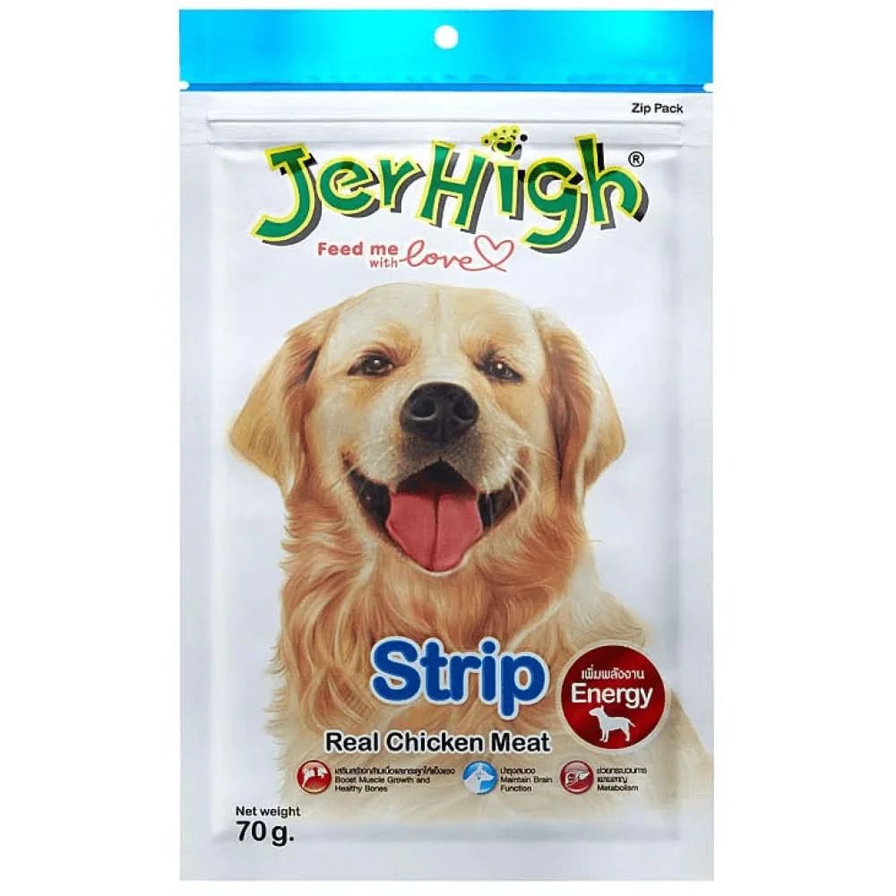 Jerhigh Dog Treats Chicken Strip - dspetstore.com