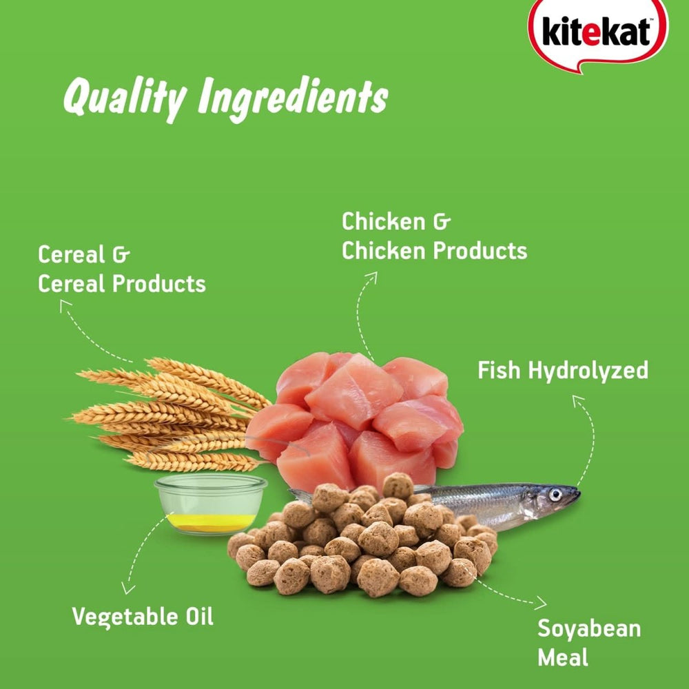 Kitekat Ocean Fish Adult Cat Dry Food - dspetstore.com