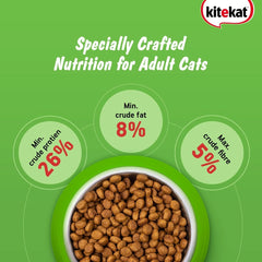 Kitekat Ocean Fish Adult Cat Dry Food - dspetstore.com